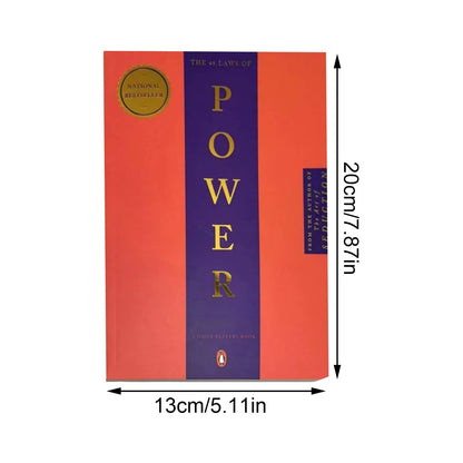 The Concise 48 Laws of Power by Robert Greene – Political Leadership, Philosophy & Motivation English Book