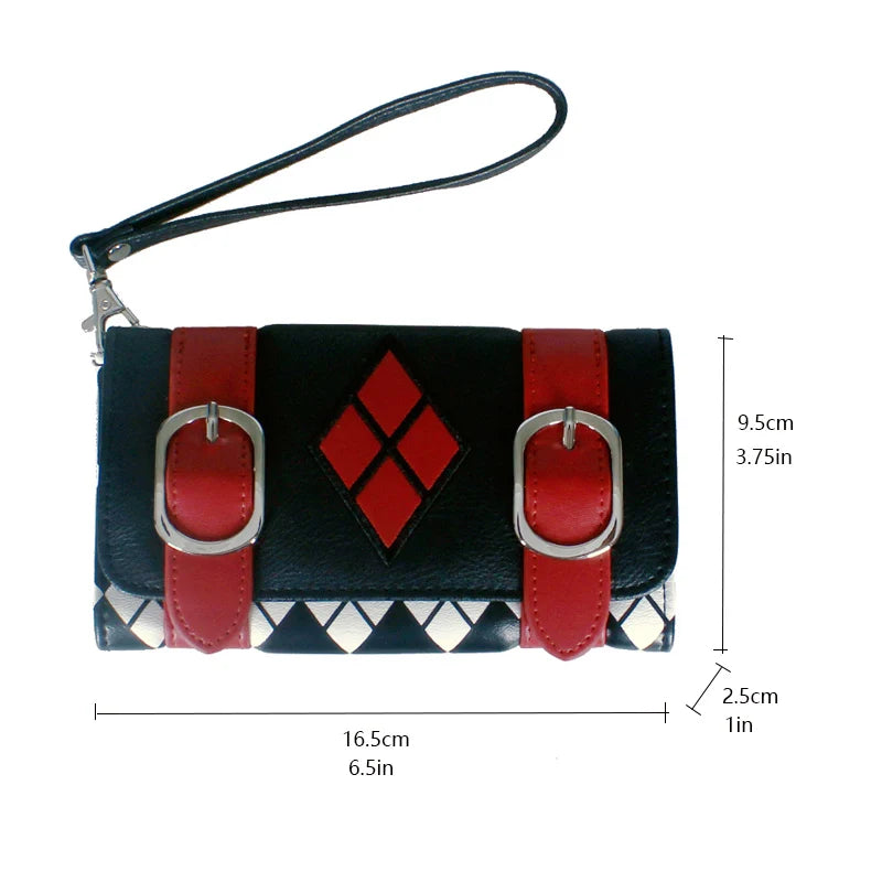 Buckle Decor Long Wallet for Women – Fashion Wallet with Multiple Card Slots & ID Window
