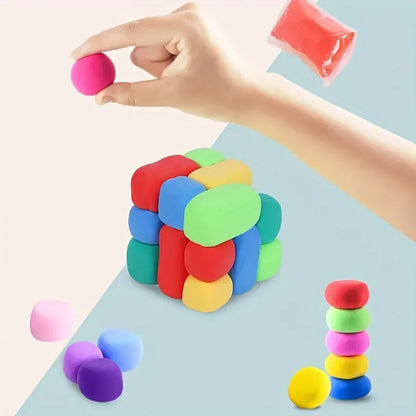 36 Color Air-Dried Clay Set – Ultra-Light Plastic Clay with Carving Tools, DIY Crafts & Gifts for Children and Friends