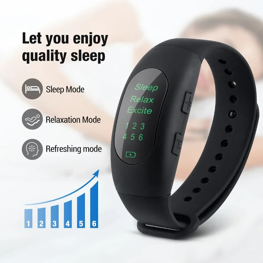 2026 Microcurrent Sleep Aid Watch - Intelligent Pulse Device for Sleep Support & Relaxation