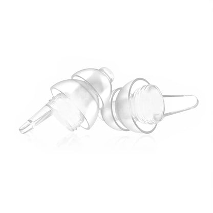 HUAK High Fidelity Silicone Ear Plugs - Reusable Noise Reduction for Sleep, Study, Work, Music, Motorcycle & Swimming