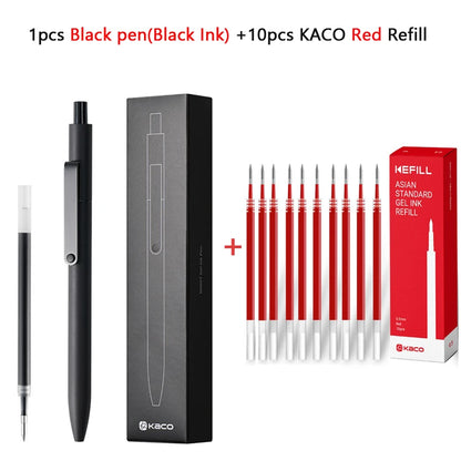 KACO 0.5mm MIDOT Gel Ink Pens – Quick-Drying, Smooth Writing, High-Volume for Exams, Grading, Homework, and Papers