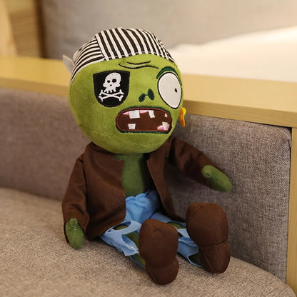 Plants vs Zombies 2 Plush Toys — Peashooter & Sunflower Stuffed Dolls Anime PVZ Gift for Kids