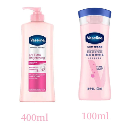 Whitening & Moisturizing Vaseline Body Lotion – Niacinamide Brightening Skin Lotion, 100ml/400ml Options