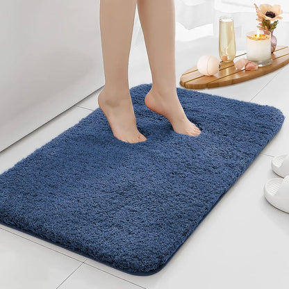 Anti-Slip Bathroom Floor Mat – Water-Absorbent Bath Rug for Home Decoration