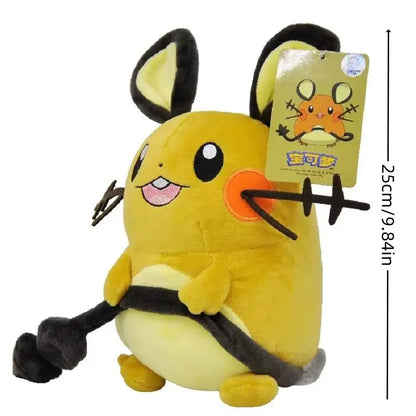 Original Pokémon Gengar Plush 24cm – Cute Pikachu Soft Stuffed Toy Doll for Kids Birthday Gift