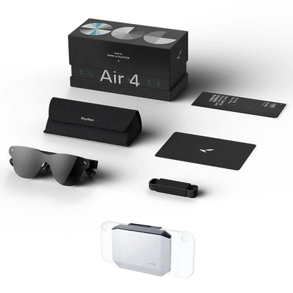 Rayneo Air 4 / 4 Pro AR Glasses 4K HDR10 135" Virtual Screen XR Head-Mounted Display Bluetooth DP Compatible Smart Glasses