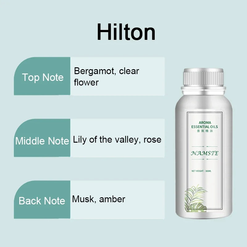 Namste Hotel Essential Oil 100ML – Aroma Fragrance Oil for Diffusers, Home & Hotel Air Freshener