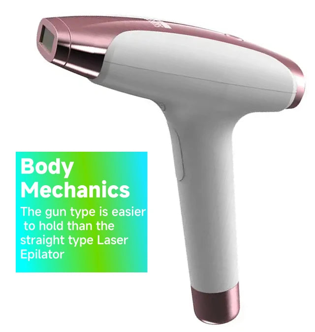 IPL Laser Hair Removal Device – 999,999 Flashes Painless Epilator for Women, Permanent At-Home Bikini & Body Hair Removal