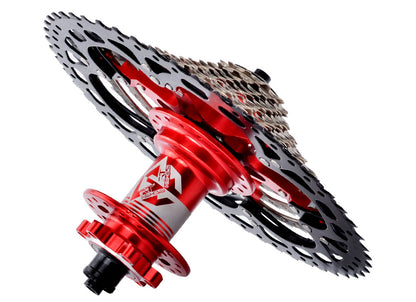 SUNSHINE Bicycle Cassette 8-12 Speed Freewheel - 32T to 52T Sprocket for Shimano/SRAM HG Flywheel