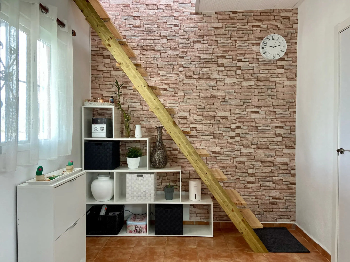 10/20pcs 3D Wall Stickers - Self-Adhesive Foam Panels for Room Decor - Waterproof Peel and Stick Wallpaper for Interior Decoration