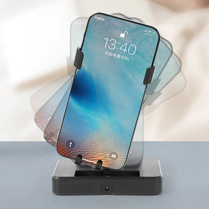 Desk Mute Automatic Swing Shaker – Mobile Phone Stand Holder with Phone Wiggler & Pedometer Stepper
