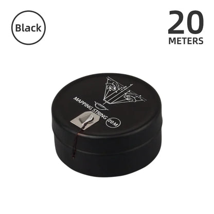 Microblading Eyebrow Mapping String - 10/20M Pre-Inked Brow Mapping Thread for Permanent Makeup Tattoo Design Tool