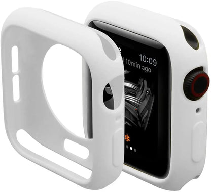 Silicone Protective Case for Apple Watch Series & Ultra - Shockproof Cover for 38mm–49mm Models