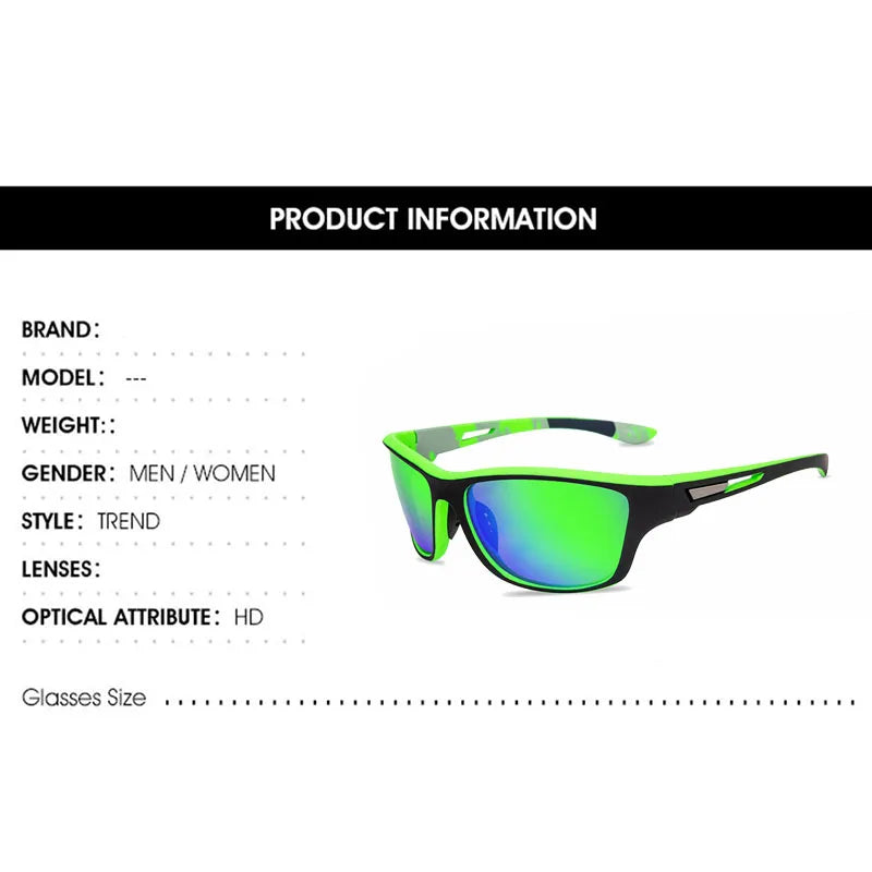 2023 New Fashion Polarized Color-Changing Sunglasses for Men – Outdoor Sports Cycling Eyewear