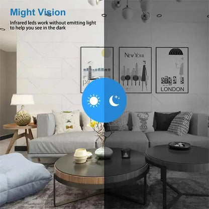 1080P HD Mini WiFi Camera – Wireless Night Vision, Remote Home Surveillance for Kids, Pets & Safety Monitoring