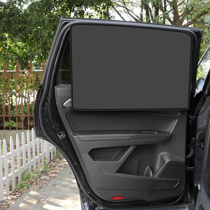 Magnetic Car Sunshade Curtains – UV Protection Window Sun Shield Covers, Double-Sided Auto Sunshade Protector DIY Car Accessories