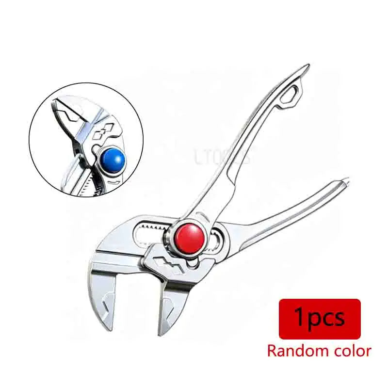 4-Inch Adjustable Water Pump Pliers - Heavy-Duty High-Hardness Multifunctional Pipe Repair Hand Tool