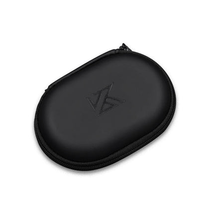 KZ Earphone Case – Portable EVA Zipper Headset Storage Box with Logo, Square Compression Organizer for Headphones
