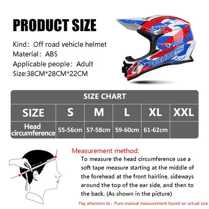DOT Adult Motocross Helmet – Classic Off-Road Racing Casco for Men & Women, Enduro & Downhill Kask