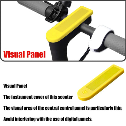 Waterproof Silicone Protective Cover for Xiaomi M365, 1S, Pro, Pro2, MI 3 Electric Scooter Dashboard - Durable Display Screen Case