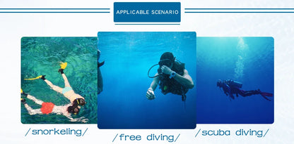 Professional Diving Mask for Scuba & Free Diving – Anti-Fog Snorkeling Goggles for Underwater Fishing Adults