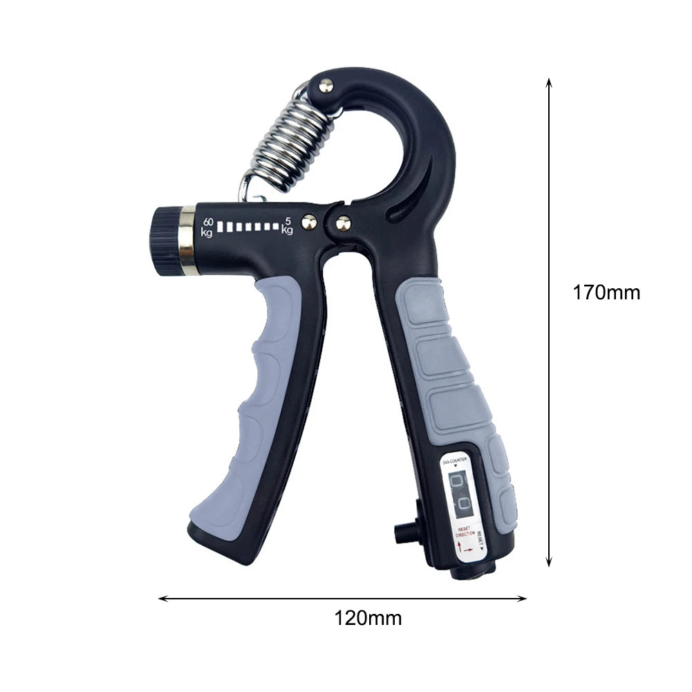 Electronic Hand Grip Strength Trainer — Dynamometer Finger Gripper Expander for Fitness & Hand Strength