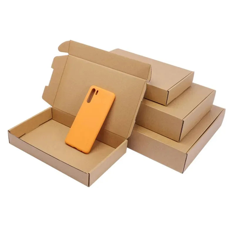 10/30PCS Extra Hard White/Brown Carton Gift Boxes – Multi-Size Wedding, Party, Chocolate & Candy Packaging Boxes