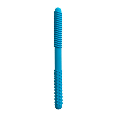 1/6pcs Baby Teething & Speech Therapy Chew Tubes – Hollow Molar Straw Oral Motor Training Teether Toys for Kids with Handle Grip