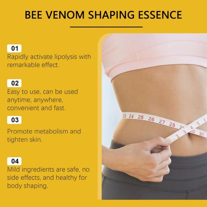Bee Venom Shaping & Firming Body Oil – Anti-Cellulite Fat Burning Massage for Weight Loss