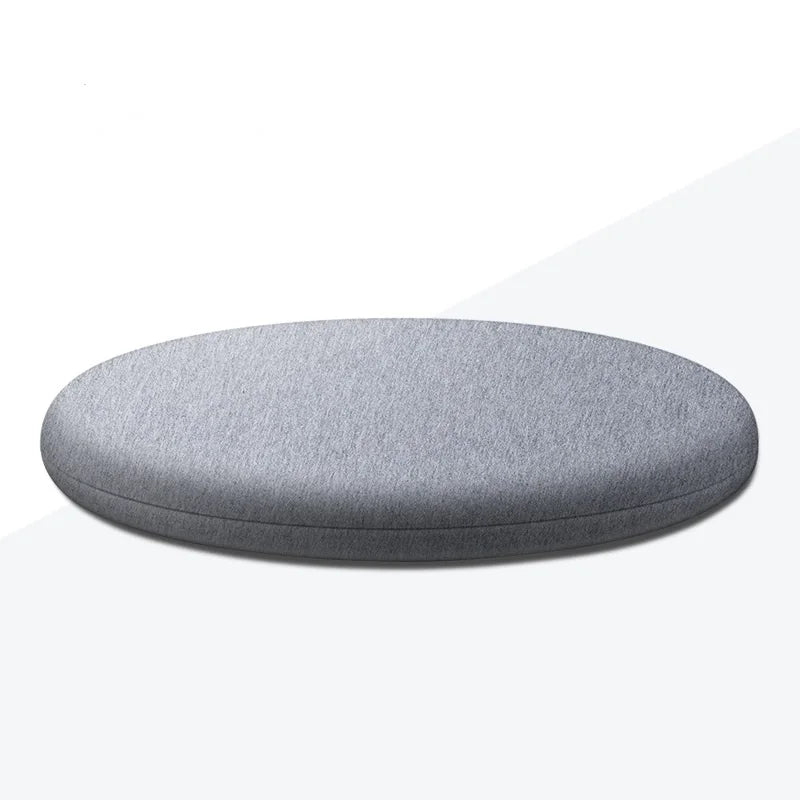 Memory Foam Round Seat Cushion – Thick Chair Pad with Elastic Zipper, Detachable Cover, 30/35/40/45cm