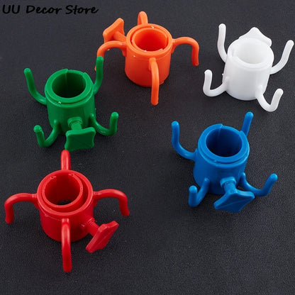 Beach Umbrella Hanging Hook - 4-Prongs Plastic Hook for Towels, Hats, Clothes, Camera, Sunglasses, Bags - Durable