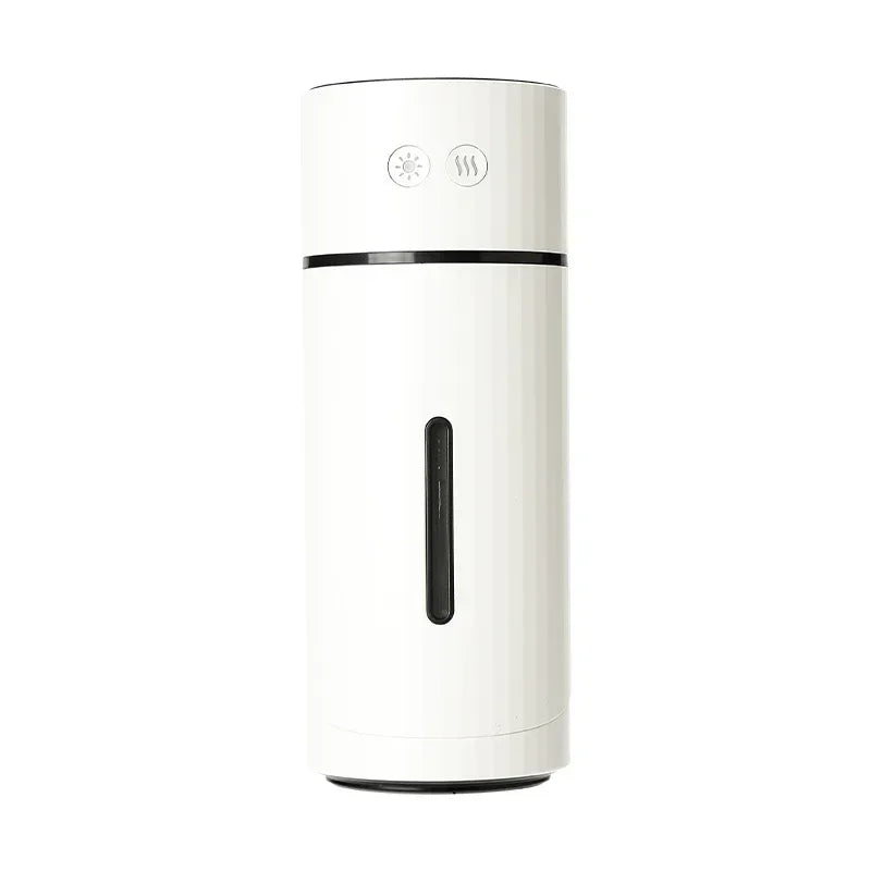 260ML Wireless USB Air Humidifier – Ultrasonic Cool Mist Aromatherapy Diffuser with 1000mAh Rechargeable Battery, Quiet Fogger