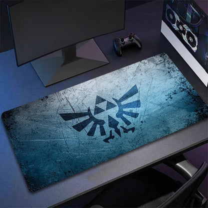 Legend of Zelda Gaming Mouse Pad - Natural Rubber Computer Mat for PC, Office and Gaming Setups
