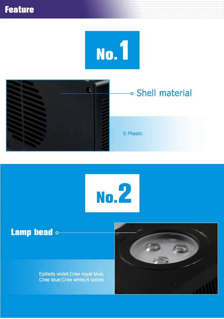 Spectra Nano 029 Aquarium Light 30W – Touch Control Saltwater Lighting for Coral Reef Fish Tanks