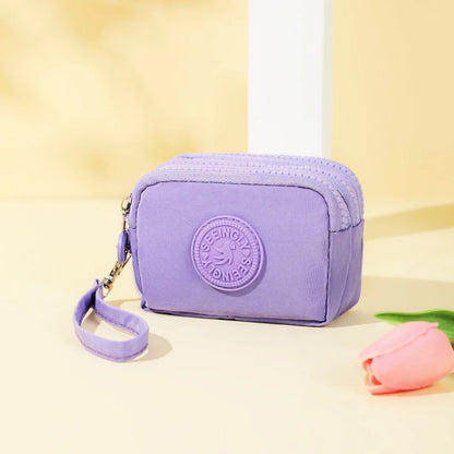 Women’s Three-Layer Nylon Wallet – Large Capacity Waterproof Oxford Cloth Coin Purse, Portable Korean Style