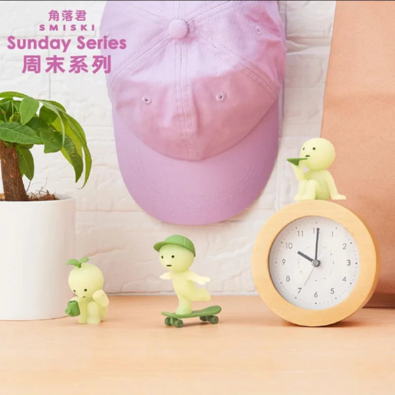 Genuine SMISKI Sunday Series Blind Box – Cute Handmade Elf Night Light Toy, Full Box with Hidden Figures