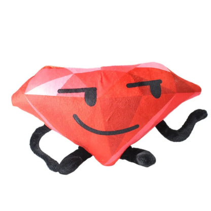 18-Style Battle for Dream Island Plush Toys — Marker, Pen, Fries, Bottle, Nail, Pie, Stapler, Cloud, Tree, Ruby Plushie Pillow Dolls for Kids