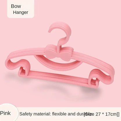 Baby Clothes Hangers – 10PCS Cute Kids Hanger Clips for Closet & Display