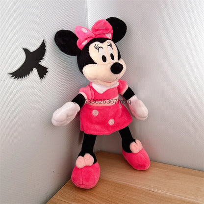 High-Quality Disney Plush Toy Set — Mickey, Minnie, Pluto, Goofy, Daisy & Donald Stuffed Cuddly Dolls for Kids, Home Decor & Gifts