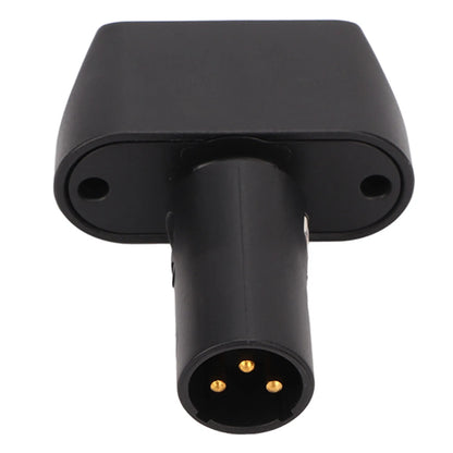 Electric Wheelchair LED Light — Adjustable Angle High-Brightness 3-Pin XLR Headlight with Controller for Night Use