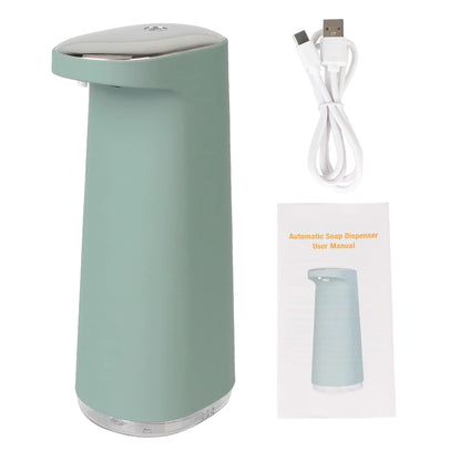450ML Touchless Automatic Foaming Soap Dispenser — USB Rechargeable Hand-Free Bathroom & Kitchen Use