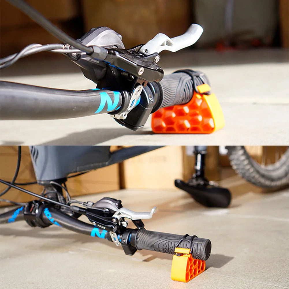 Bike Handlebar Stand Clip-On Stabilizer – MTB Repair Tool for 30-34mm Grips