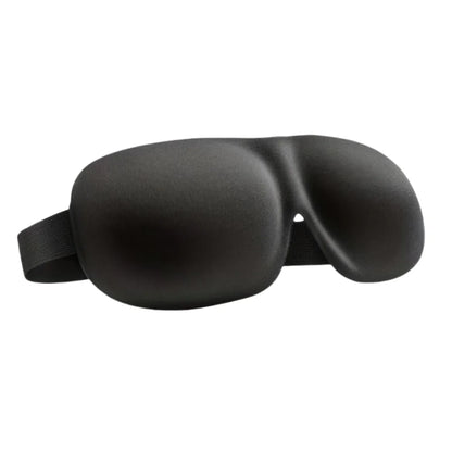 3D Contoured Sleep Mask — 100% Light-Blocking, Ultra-Soft Breathable Eye Cover for Travel, Yoga & Rest