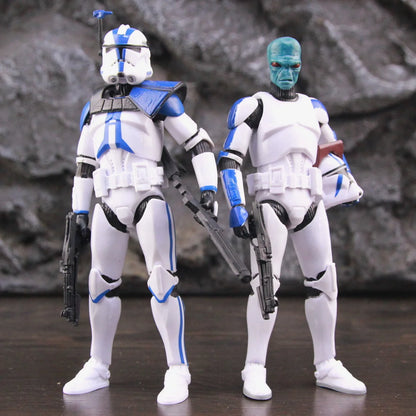 Star Wars 6" Action Figures – 501st Legion ARC & ARF Troopers, Rex, Jesse, Bane, Denal, Tup, Dogma Clone Toy