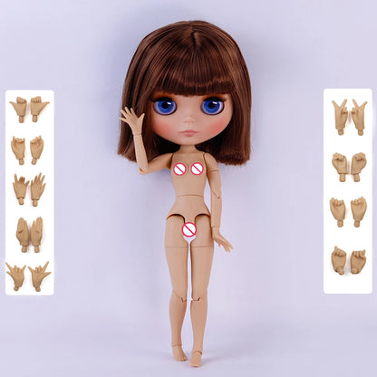 ICY DBS Blyth 1/6 Joint Doll – 30cm Tan Skin Matte Face BJD Girl Doll Toy Gift