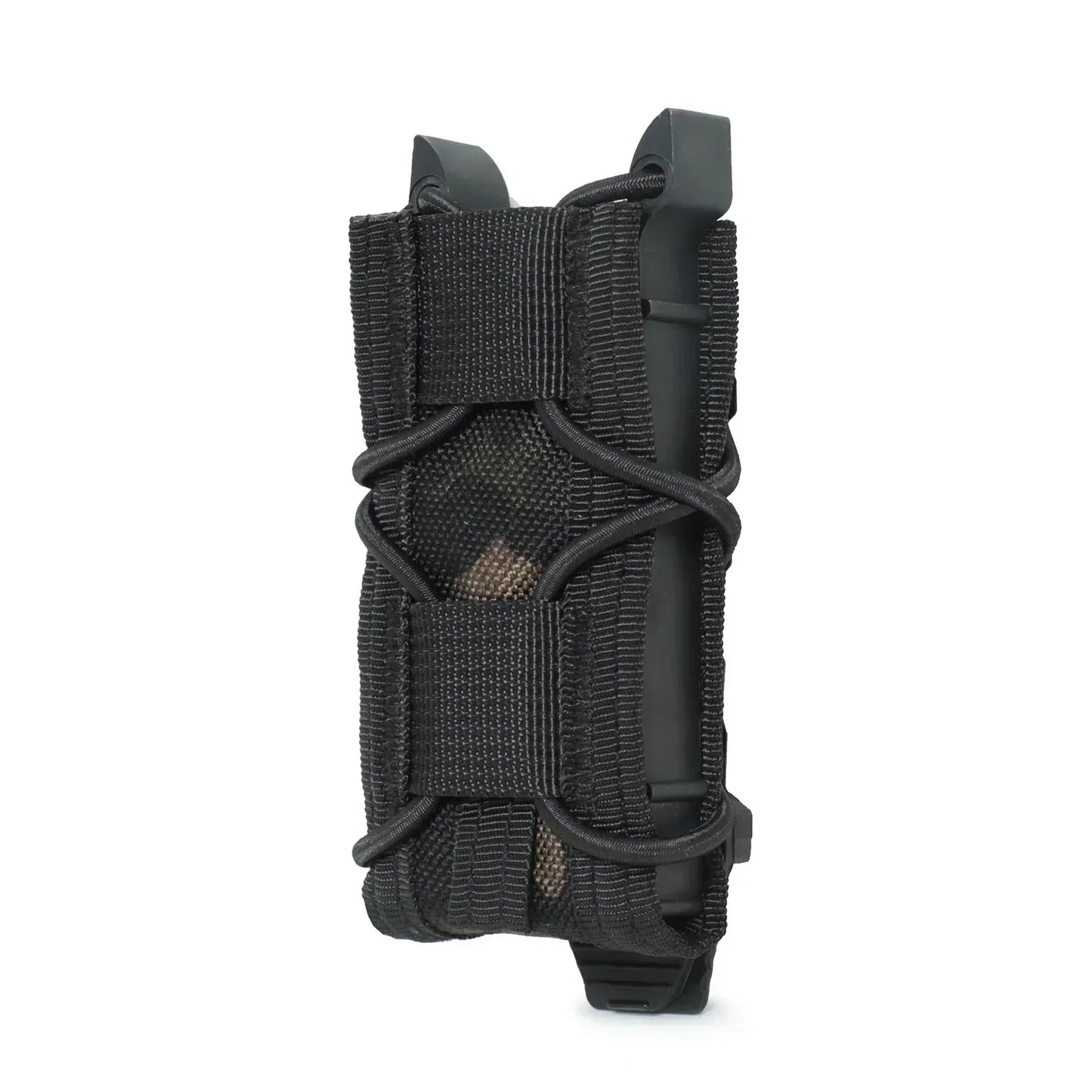 Tactical Molle Magazine Pouch - 9MM Pistol Mag & Flashlight Holder