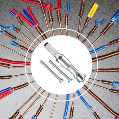 Automatic Electrician Wire Stripper: Cable Stripping Twisted Wire Connector Universal Terminal Winder