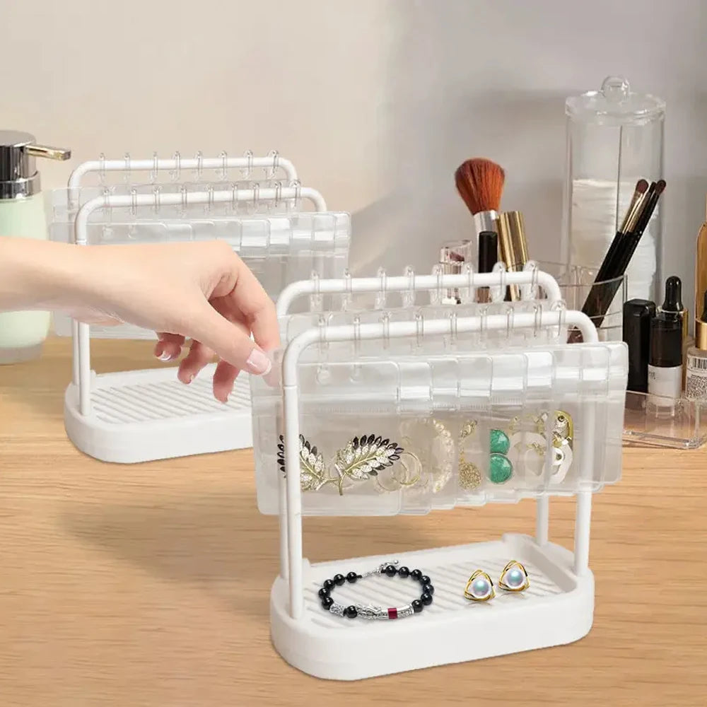 Multi-Functional Display Stand - Jewelry, Badge & Collectible Organizer Rack