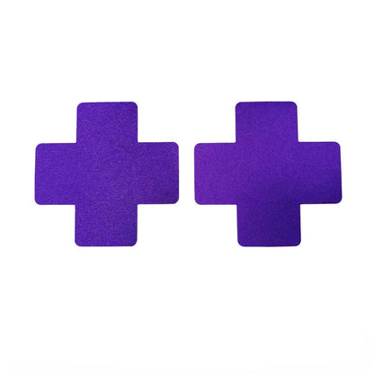 Women’s Disposable Adhesive Nipple Covers - Invisible Chest Petals and Cross-Shaped Pasties in 7 Colors